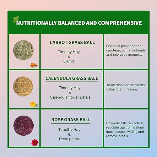 Miniatura 3 de JOYTZRE Juguetes masticables para conejos 15 unidades juguetes de conejito de indias juguetes para masticar animales pequeños para conejo conejo