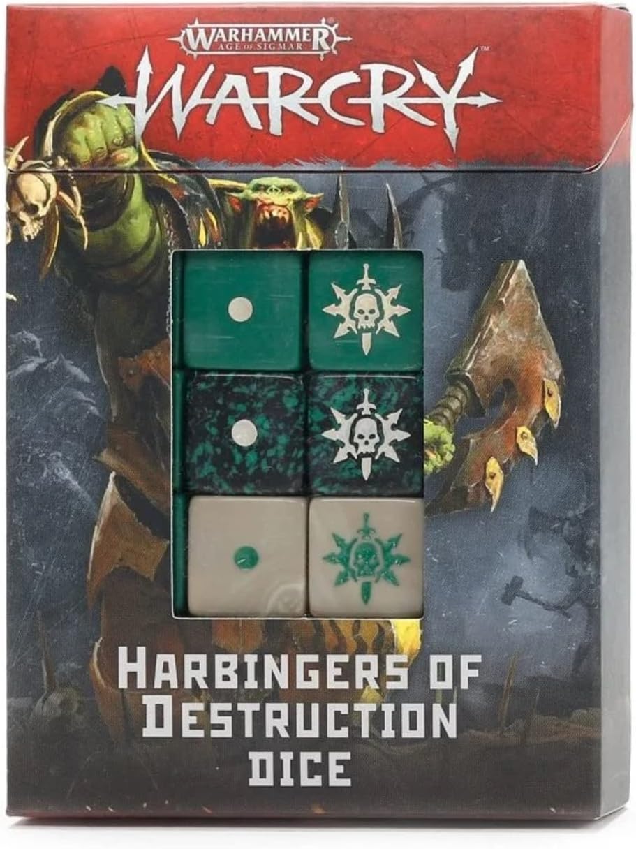 Games Workshop Warcry Harbingers of Destruction Dice