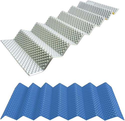 Miniatura 8 de AXUYU Almohadilla plegable de espuma de célula cerrada, alfombrilla ultraligera para dormir, almohadillas de tienda de campaña para mochileros,