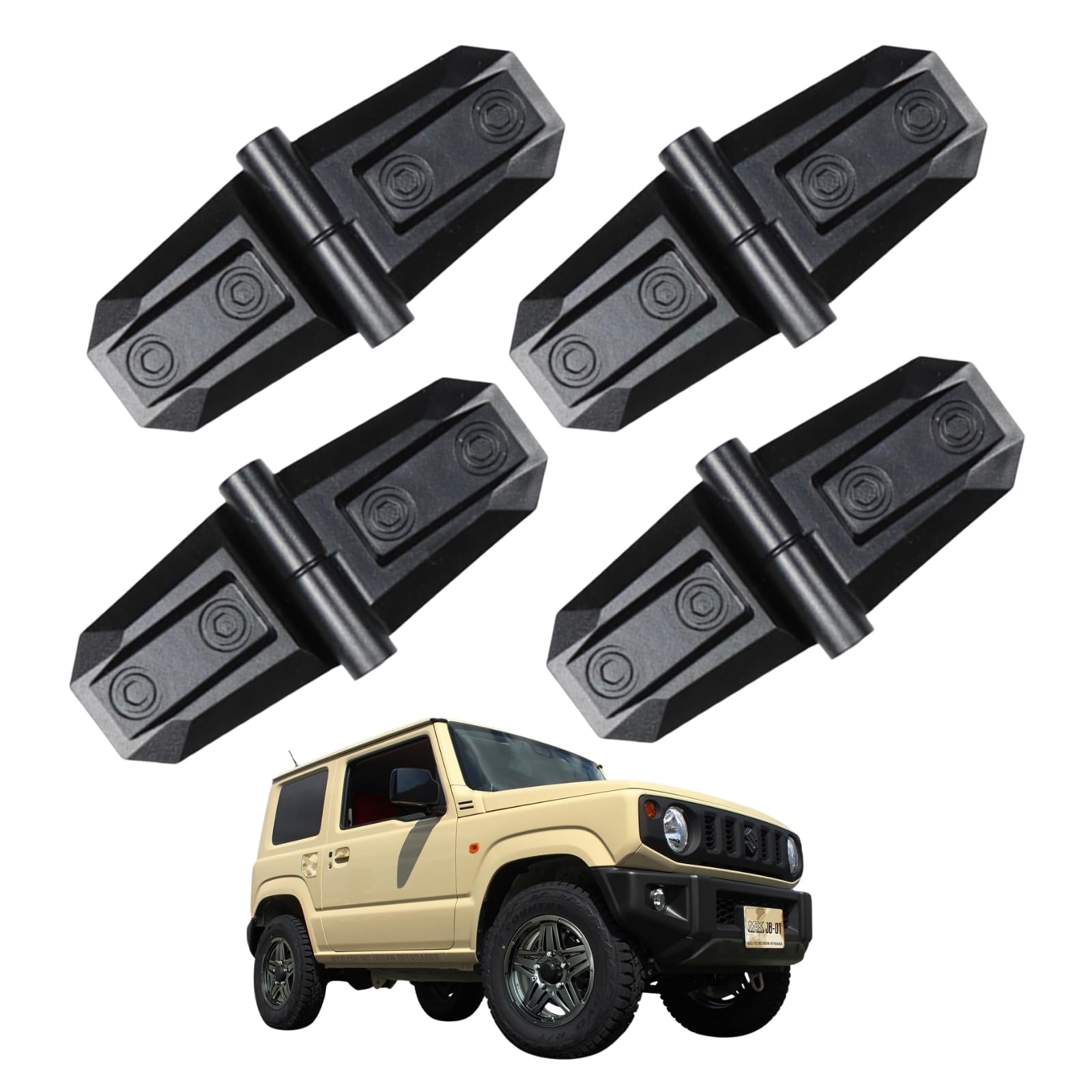 Amazon.co.jp: 車用 カスタムパーツ ダミーヒンジ ジムニー ハイエース 