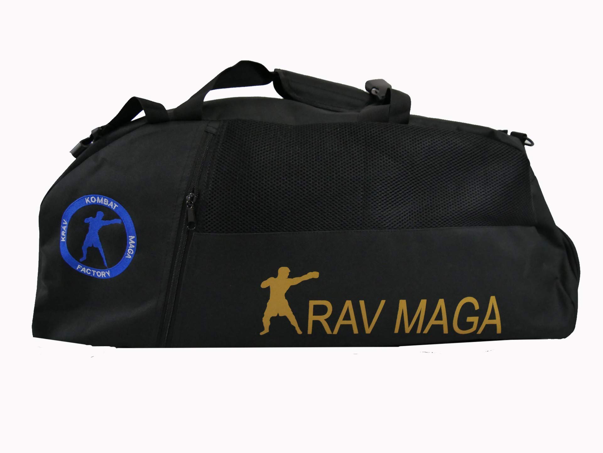 Bolsa de deporte convertible Krav Maga XL, Negro , 74X32X34 cm soit 80 litres.