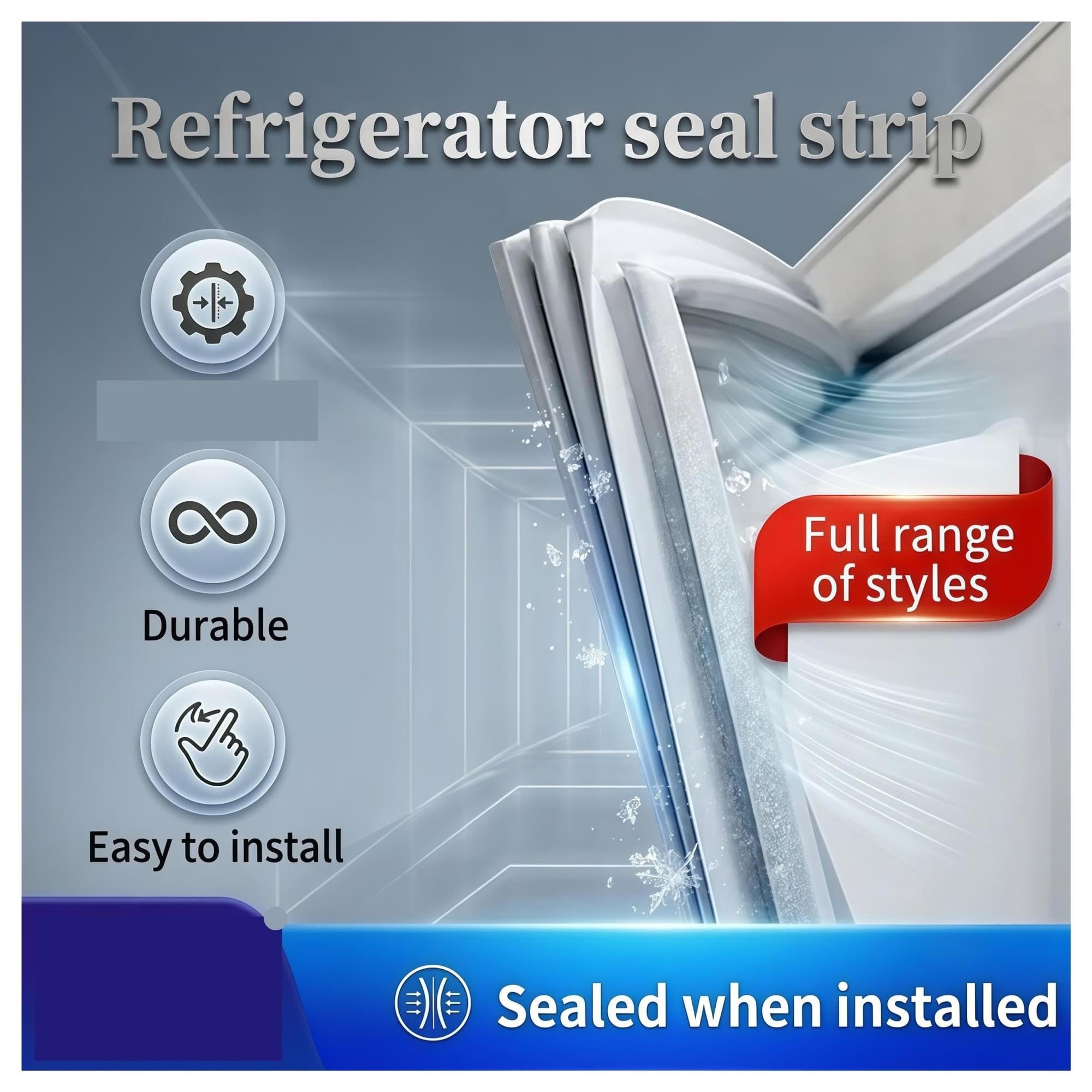 Tira de Sellado for Puerta de refrigerador de PVC de 2 m