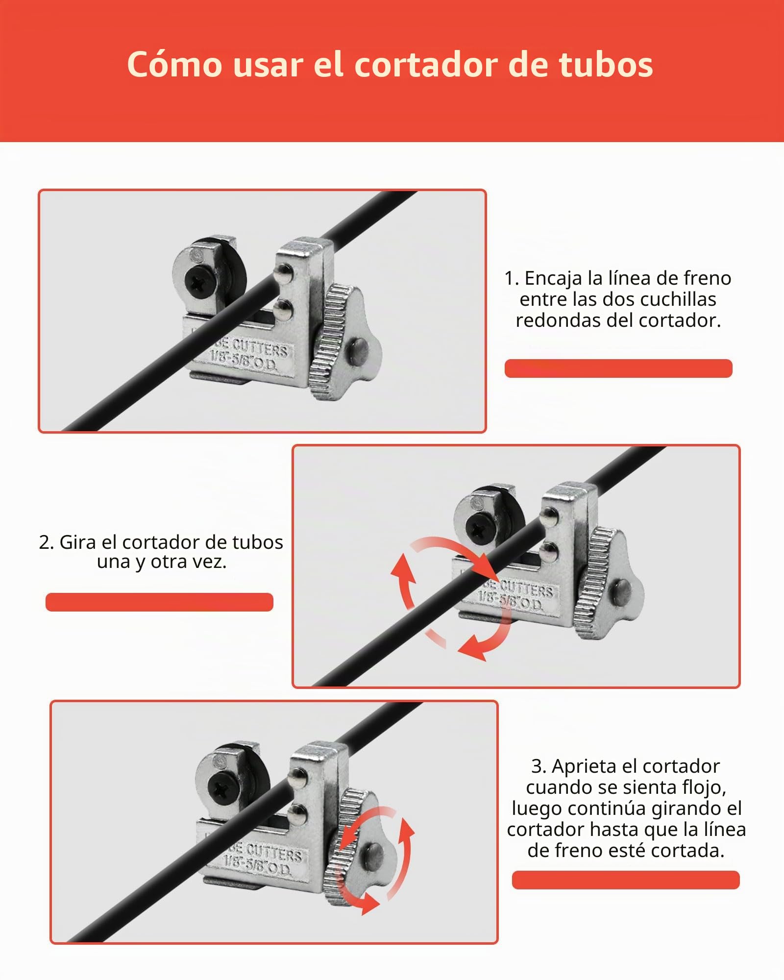Kit de abocardador para línea de freno - 10m acero Ø 3/16" con 20 conexiones roscadas + 10 conectores M10, doble y simple para sistemas de frenos hidráulicos de automóviles