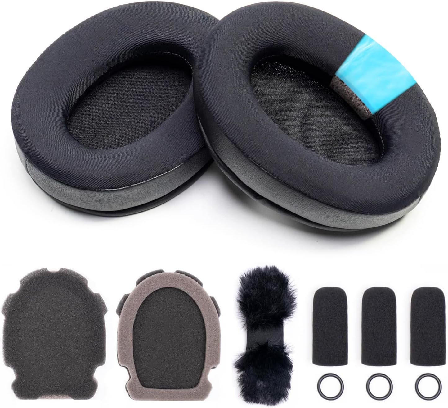 Voarmaks Cooling Gal Refresh Kit Compatible with Bose A20 A10 Aviation Headsets Featuring Cool Gel Material Slow Rebound Memory Foam,3 Durable Mic Foam Cover,Headband Cushion Pads