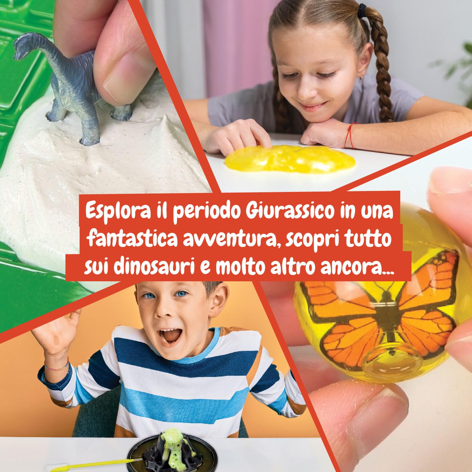Science4you Esploratore Giurassico - Giochi di Dinosauri per bambini, Giocattolo Jurassic con 24 Esperienze, Regalo per Bambino e Bambina 4 5 6+ Anni