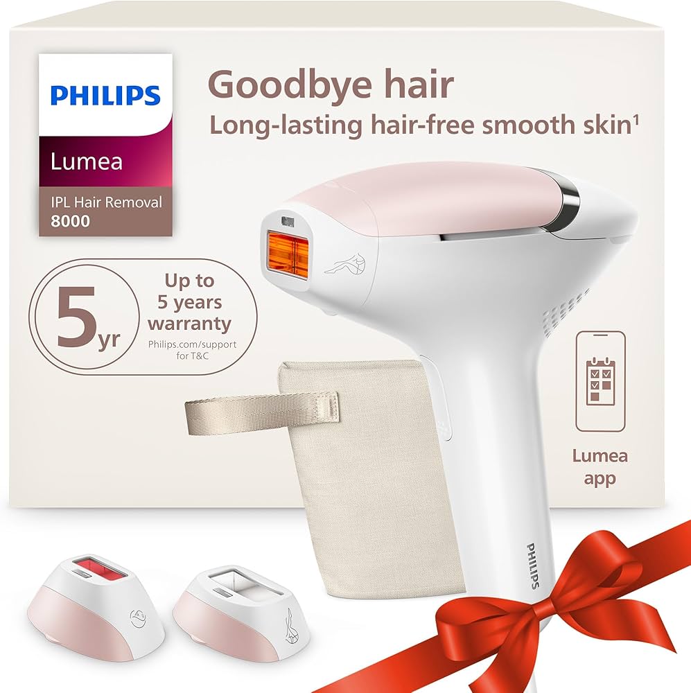 Amazon.com: Philips Lumea 8000 Series IPL Hair Removal, Permanent