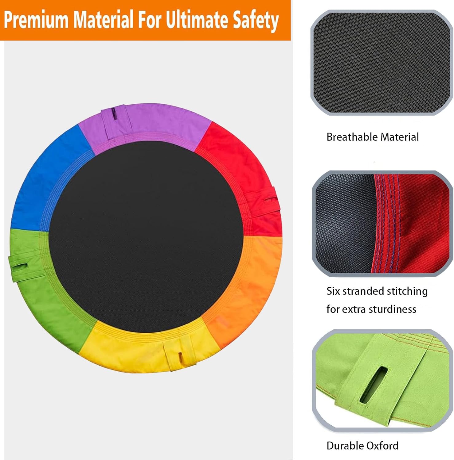 40-Inch Dish Tree Swing Replacement Fabric Cover,Oxford Fabric Outdoor Circle Swing Replacement Parts