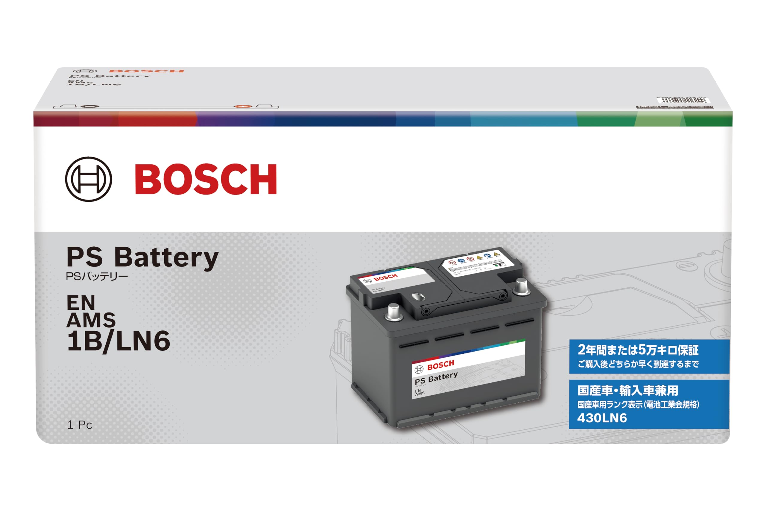 Amazon.co.jp: BOSCH (ボッシュ) 国産車・輸入車バッテリー PS-1B/LN6