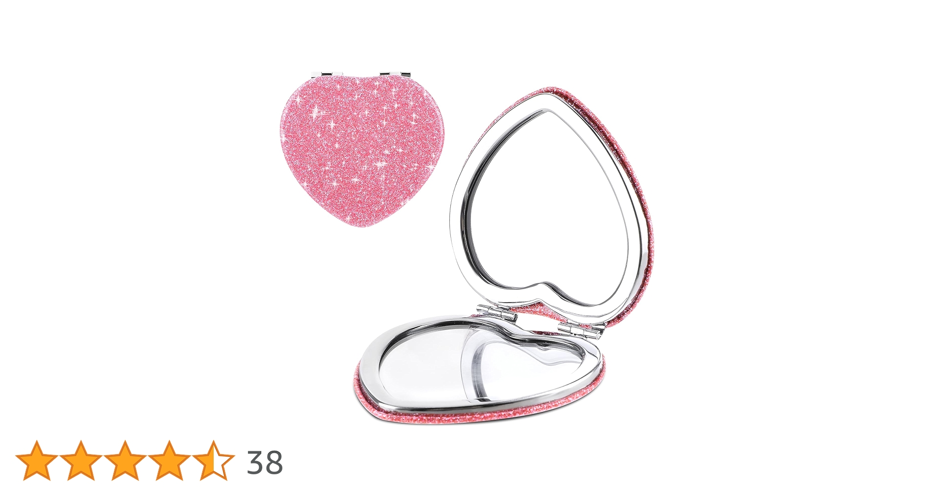 Amazon.co.jp: YUXIANLB コンパクトミラー ハンドバッグ用 ハート型