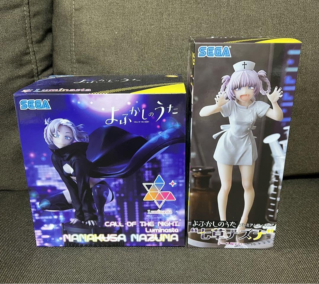 Amazon.co.jp: よふかしのうた 七草ナズナ フィギュア 2種 : おもちゃ