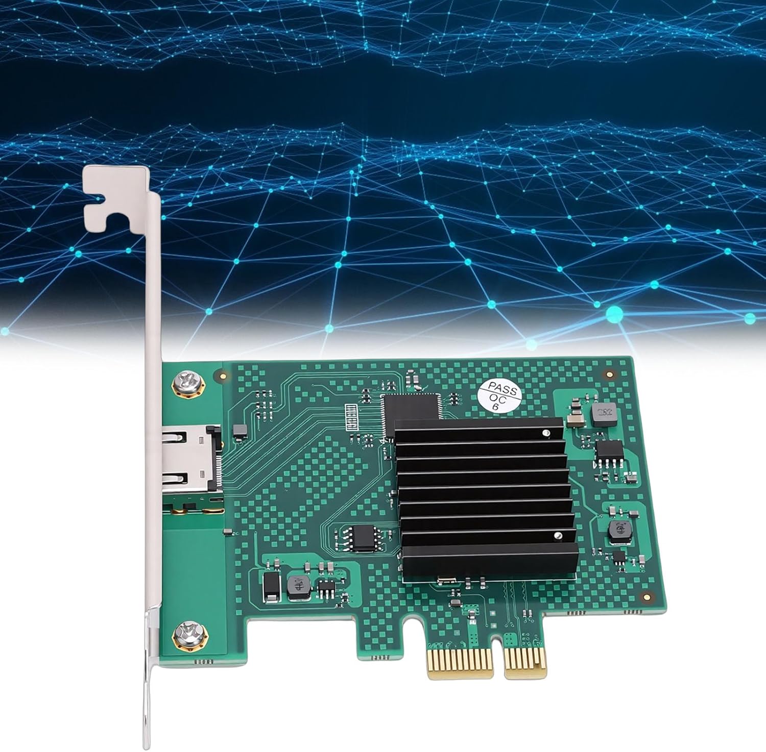 GOWENIC PCIe Interface Graphics Card, HD Video Card with 2D Graphics Accelerator for Industrial Computer Multi Display Panel POS System