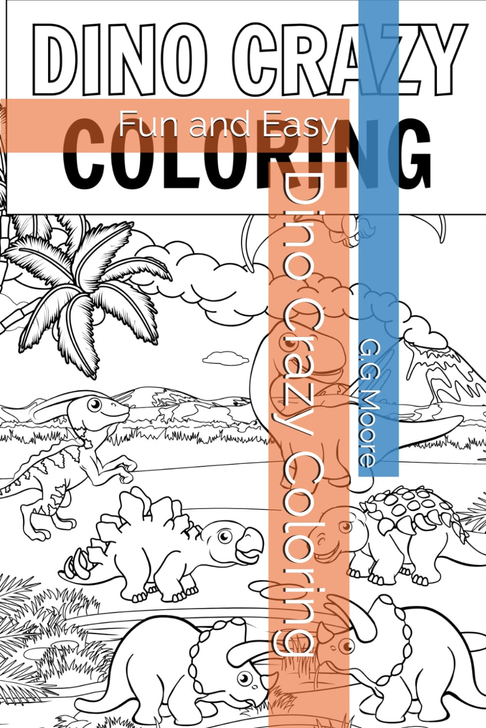 Dino Crazy Coloring: Fun and Easy
