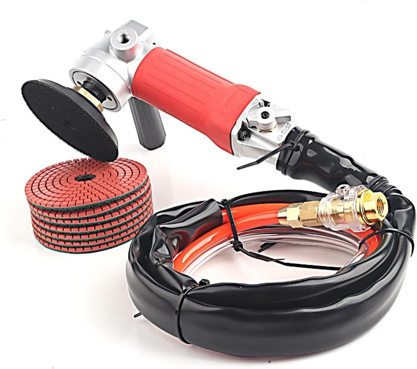 5/8-11 Rear Exhaust Air Polisher Stone Angle Grinder Machine for Polishing Stone Multi-Function