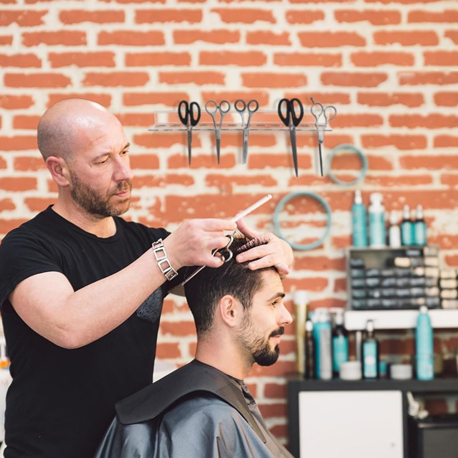 Porte-Ciseaux Pour Toiletteurs - Porte-Peignes,Support Murale En