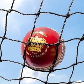 FORZA Cricket Drop-in Net: Ultra Heavy Duty HDPE Twine Mesh, UV-Treated Durable Practice Net for Backyards, Schools, Gyms & Easy Cage Setup