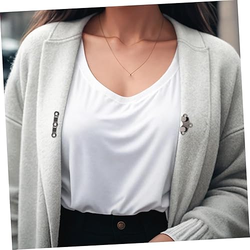 Miniatura 2 de COHEALI 20 pares de accesorios de ropa, cierre de costura, broches de costura, ganchos y ojos para coser pantalones, gancho, accesorios de costura,