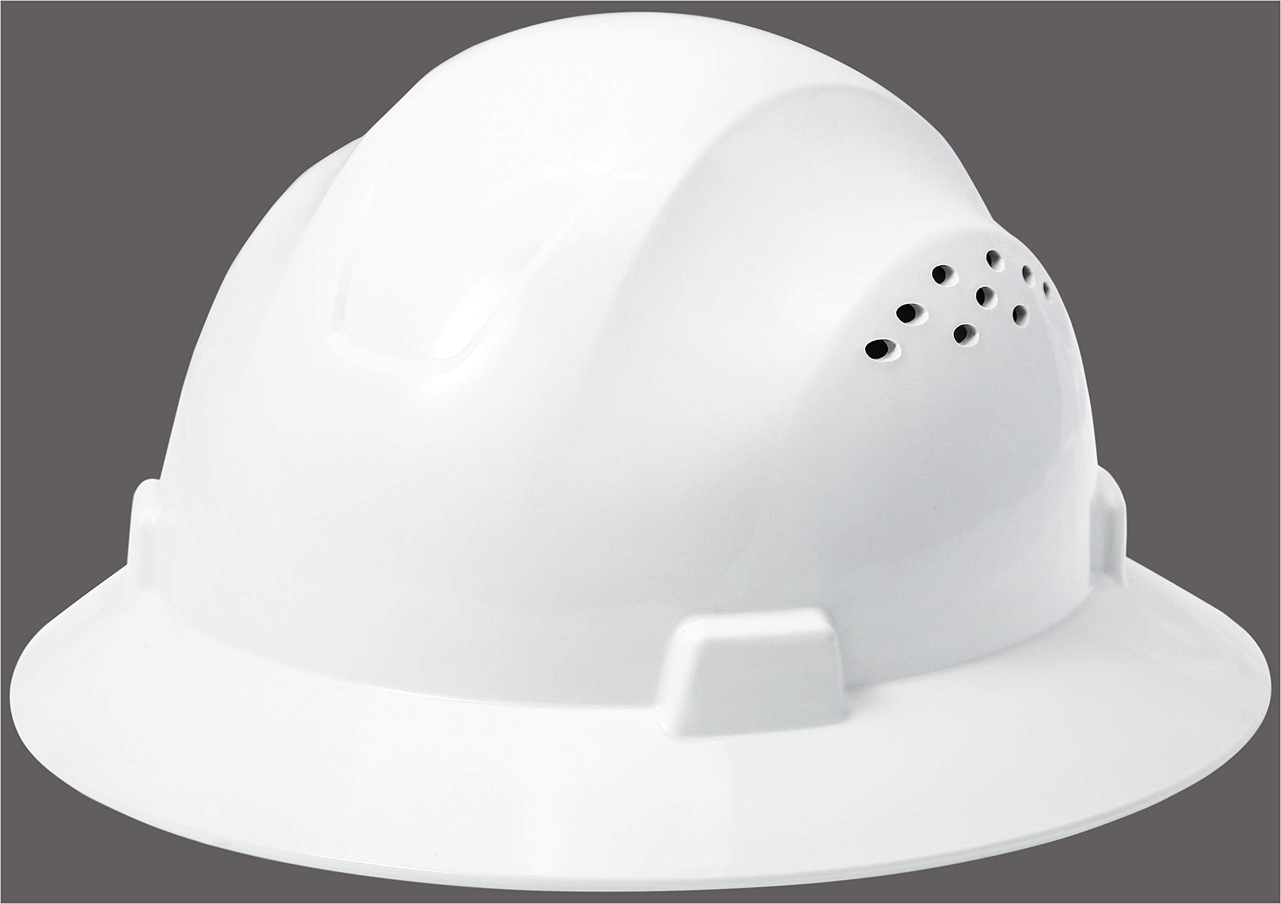 Noa StoreFull Brim Hard Hat with HDPE Shell and Fast-trac Suspension Work Safety Helmet | Short Brim for Better Visibility Meets All Requirements for Type 1 Top Impact Helmet