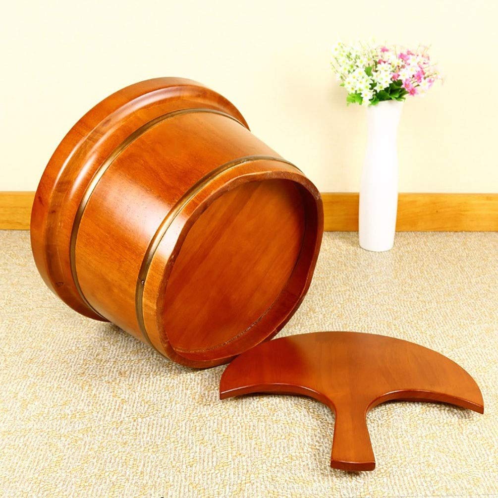 Secchio per pediluvio in legno Secchio per immersione dei piedi, Secchio in legno per pedicure, Vaschetta per pediluvio per piedi in ammollo, Lavandino per pediluvio per adulti, Vasca idromassaggio