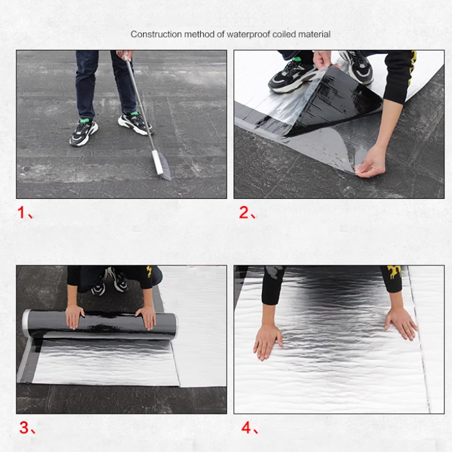 Cinta de Bituminosa Impermeable Autoadhesiva,Cinta de Aluminio Cinta de Sellado Reparación para goteras o grietas,Para Caravanas,Techo,Ventana,Plata (60cm x 2m)