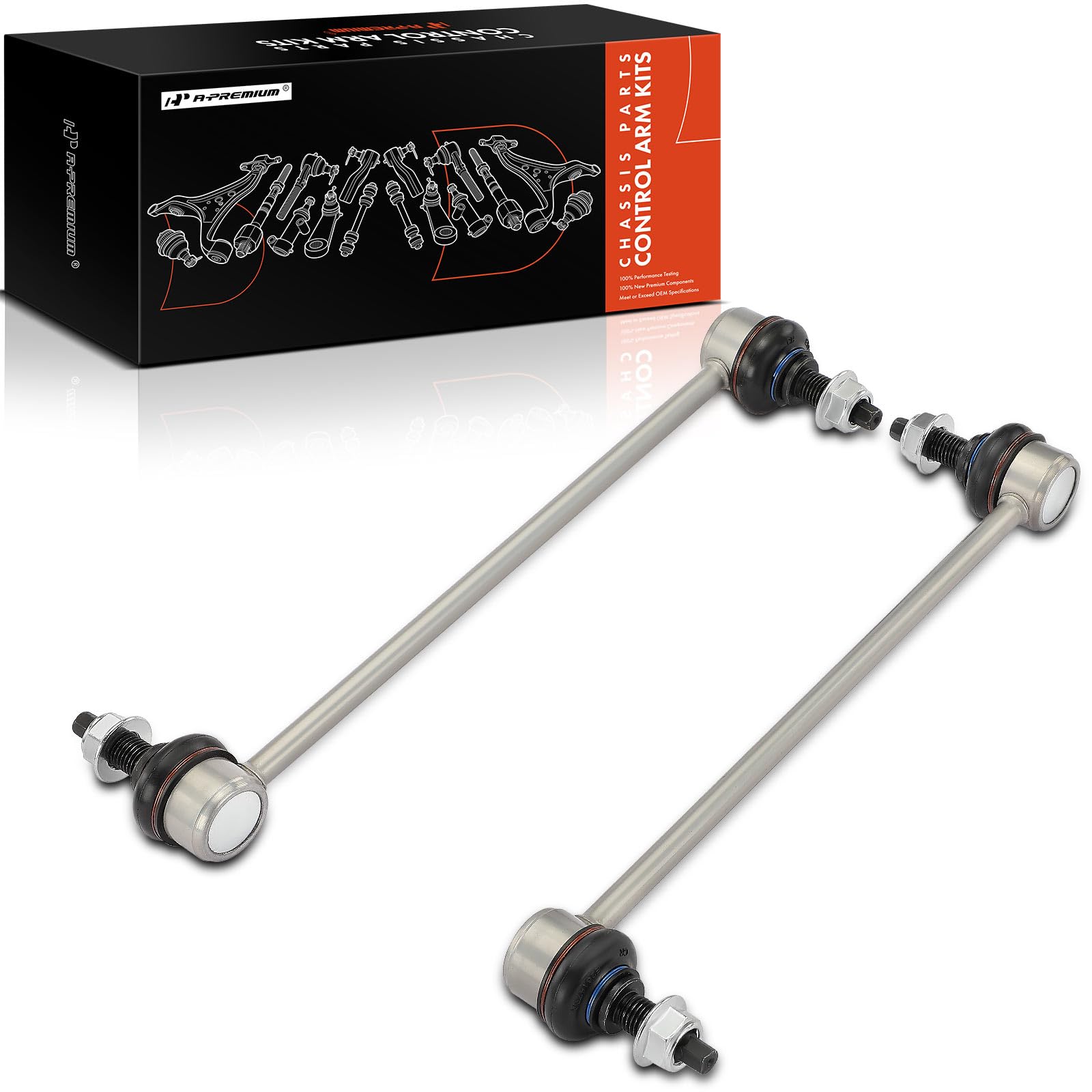 A-Premium Front Sway Bar Link Stabilizer Bar Link - Smooth Driving