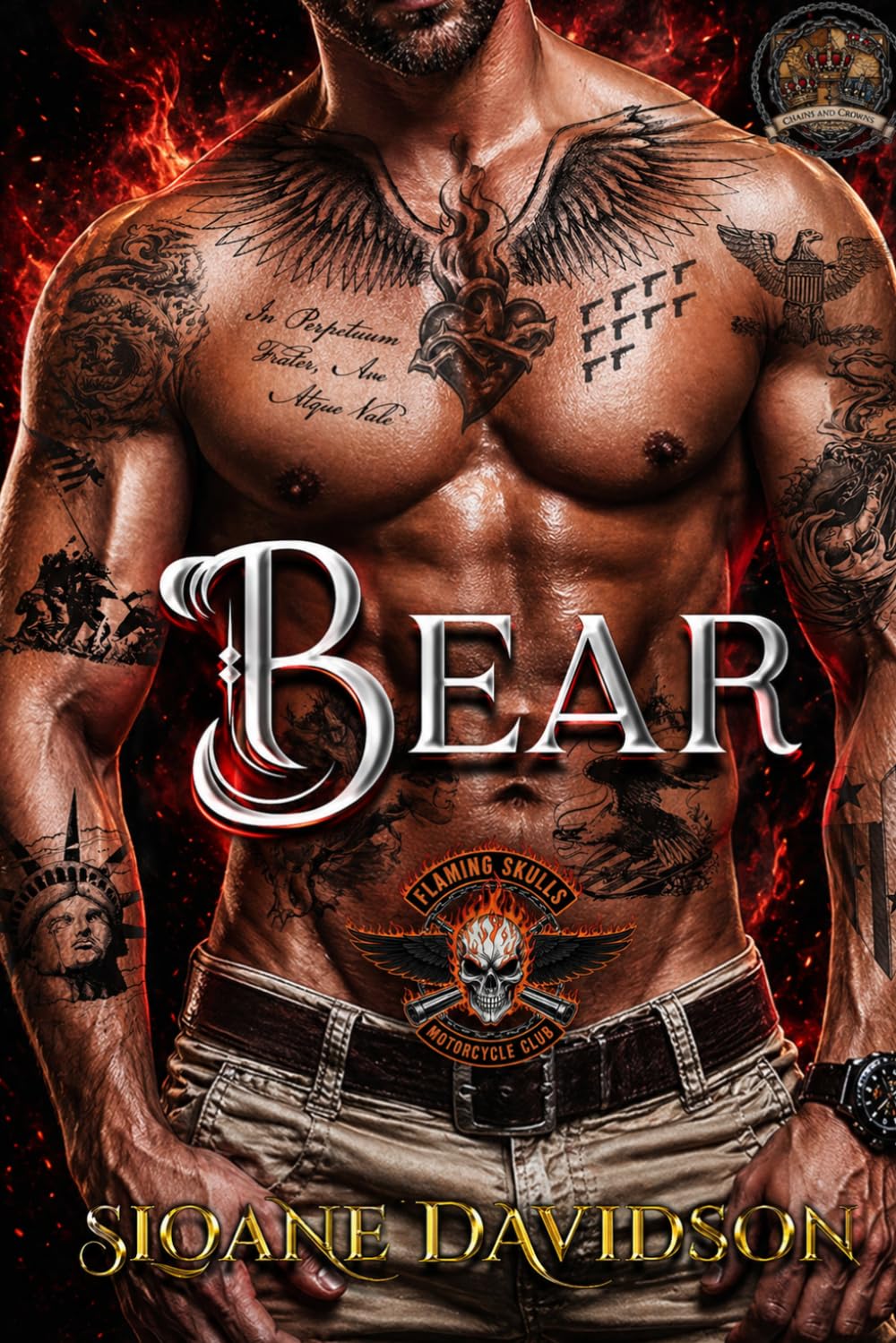 Bear (Flaming Skulls Motorcycle Club (Part of the Chains and Crowns Chronicles))