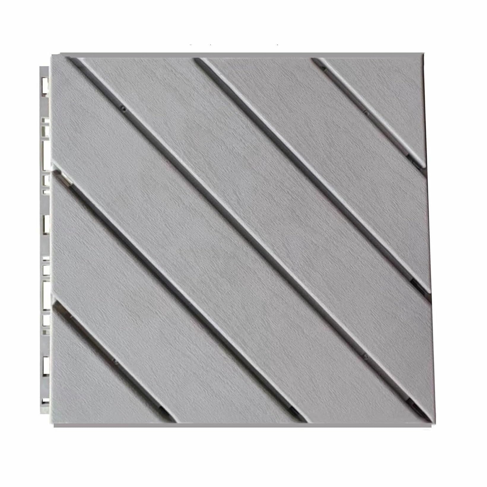 Tableau de terrasse clipsable 1 PCS dalle de sol extérieur pour piscine et garage