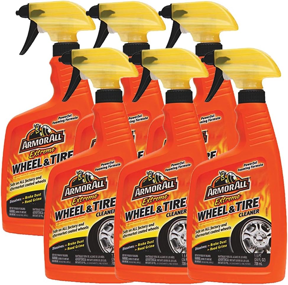 Armor All Extreme Wheel & Tire Cleaner (24 oz) - 6 Pack