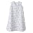 HALO SleepSack, 100% Cotton Wearable Blanket, Swaddle Transition Sleeping Bag, TOG 0.5, Squares and Triangles, Grey, Large, 12-18 Months