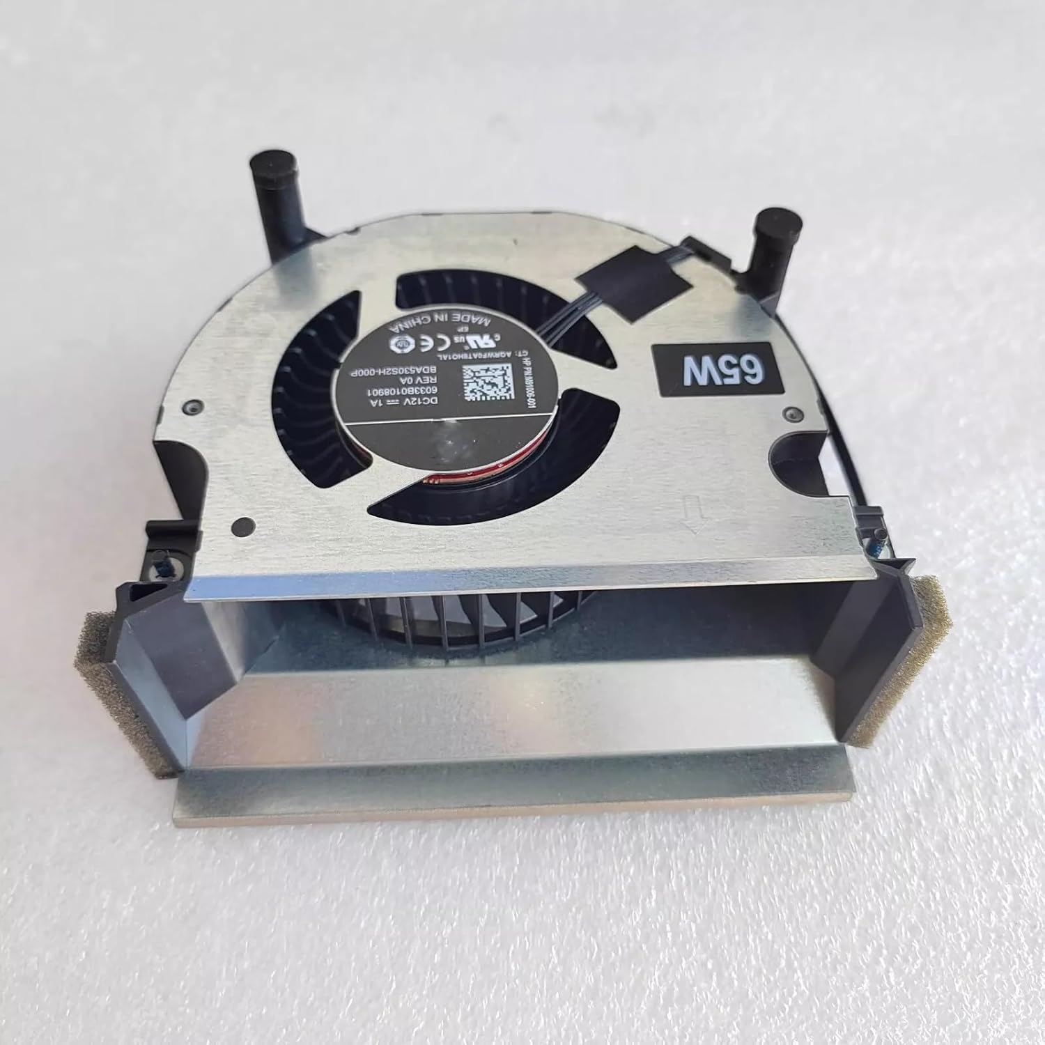New for Z2 MINI G9 Laptop CPU Cooling Heatsink Fan 65W DC 12V 1A 4Pin M91006-001