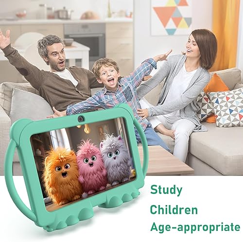 Miniatura 3 de Tablet para niños, tablet de 7 pulgadas para niños 4GB+32GB admite expansión de 1TB, control parental preinstalado, tableta para niños, tableta para