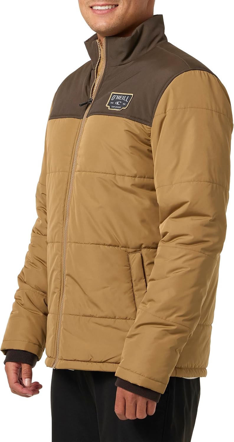 O’Neill Vista Quilted Jacket – Durable, insulated, and designed for heavyweight warmth