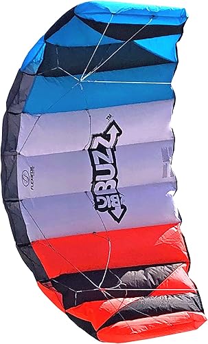 Miniatura 3 de Flexifoil Poderoso barrilete Big Buzz Sport Foil de 672 pies seguro confiable duradero para toda la familia