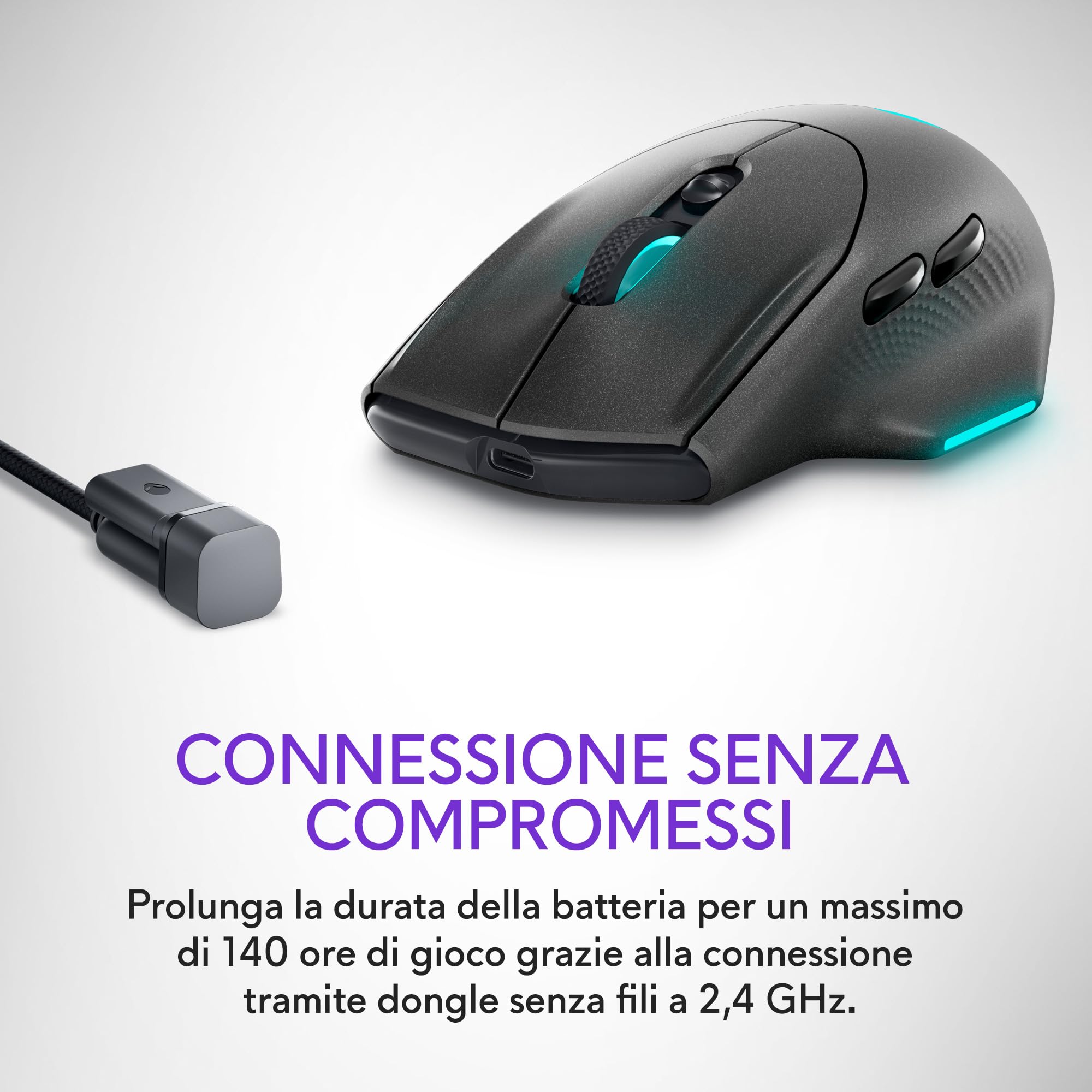 Alienware Wireless Gaming Mouse - AW620M