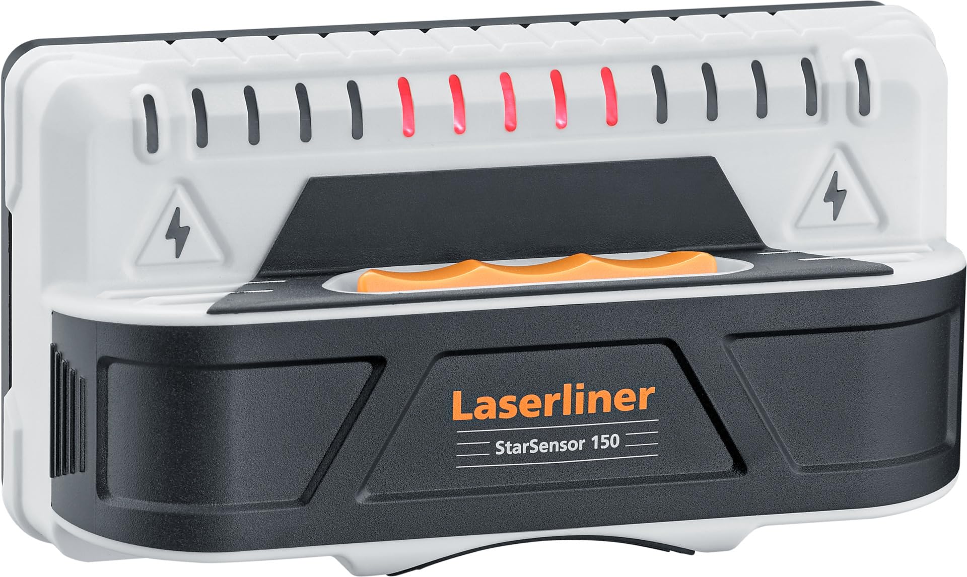 Laserliner StarSensor Plus Détecteur Scanner Mural | Détection Bois et Câbles sous Tension, Cloisons Sèches, Alerte de Tension Permanente, Piles Incluses, Mallette Incluse