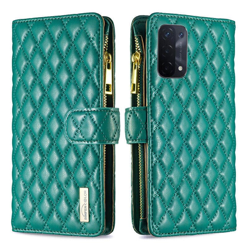 Étui Moto Edge 50 Pro anti-rayures vert avec fermeture éclair pour cartes