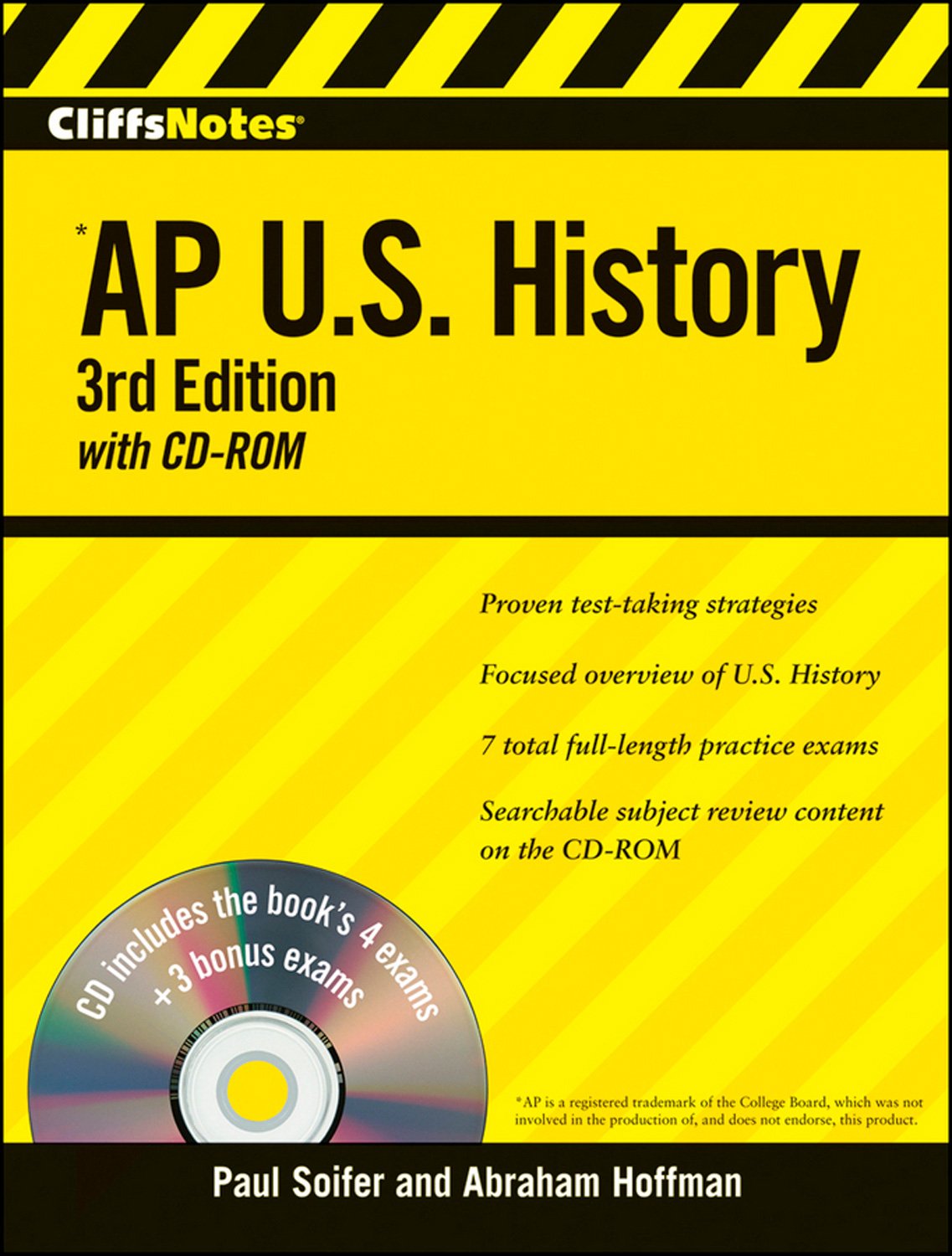 CliffsNotes AP U.S. History with CD-ROM, 3rd Edition