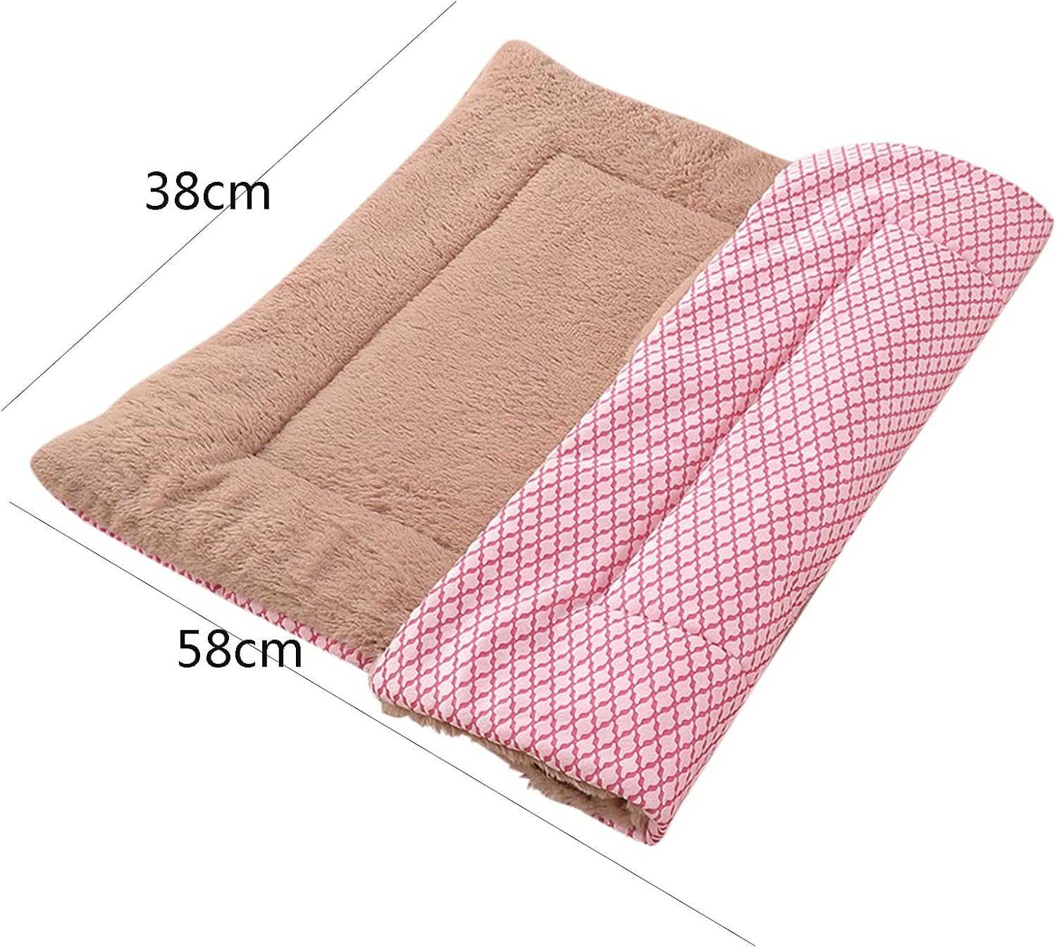 review Dog Bed Calming Dog Bed Medium Buy Again Orders Square Dog Accessories Washable Self Warming Pad for Dogs Fluffy Ultra Soft Anxiety Bed for Dogs Small Donut Cuddler Dog Bed Cat Bed