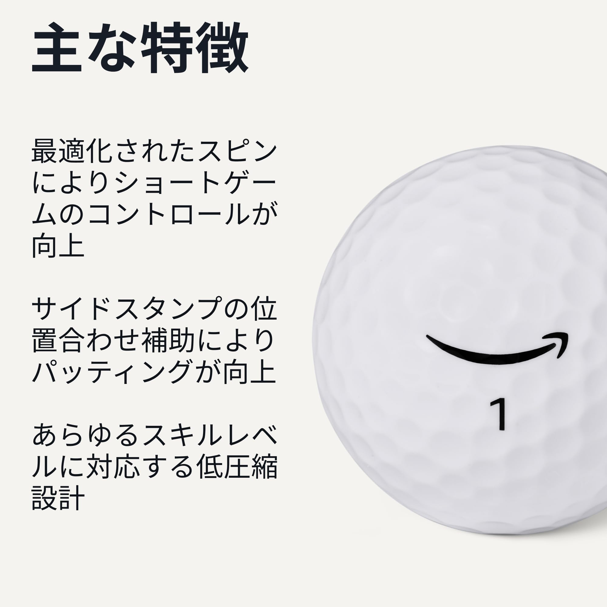 Amazon | Amazon Basics Core Soft Golf Balls, 12-Pack, White