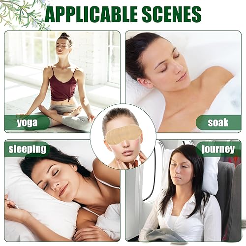 Miniatura 6 de HOTBEST 2 Pcs Castor Oil Pack Wrap for Eyes, Reusable Natural Bamboo Flannel Castor Oil Compress Wrap, Soft Comfortable