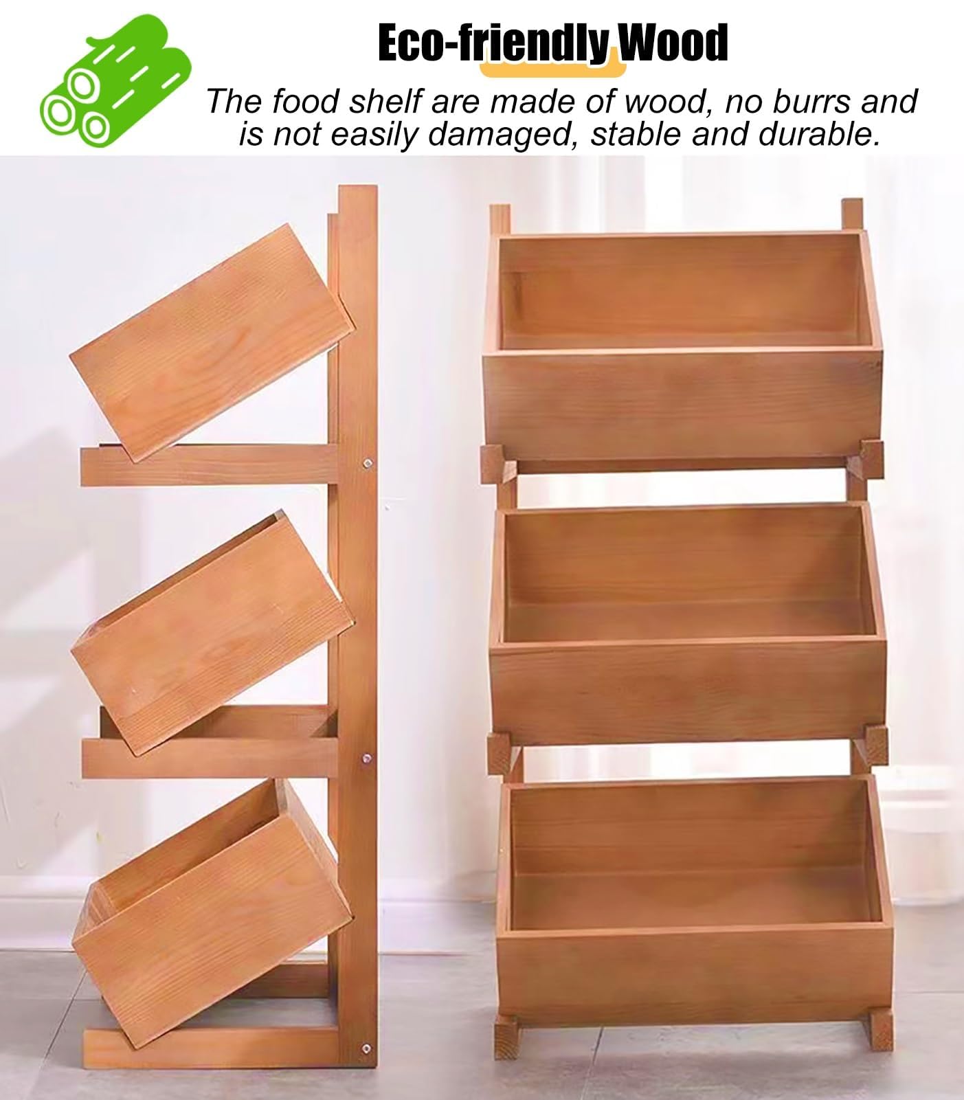 Organizador de 3 Niveles para Snacks y Frutas, Verduras Aperitivos el Cine en casa (Cupboard Gadgets).