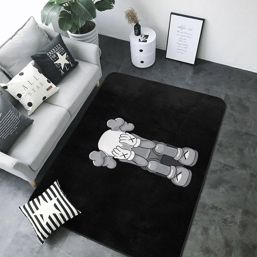 新作，お買い得】 《KAWS ラグマットORIGINAL FAKExG1950 正規店購入