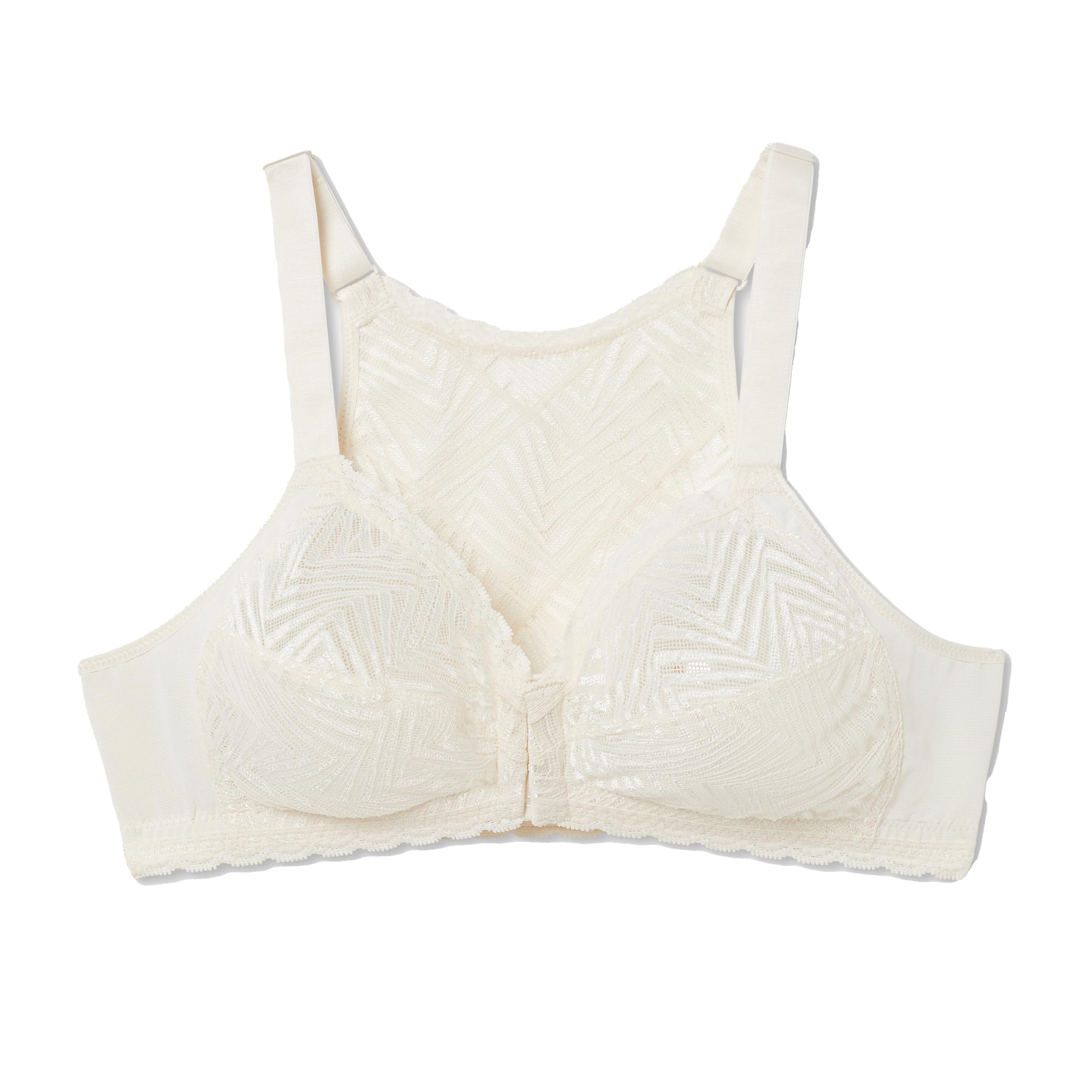 Playtex P08GB Women's Wireless Bra with Elastic Sides, Comfortable and Adaptable Design for Women