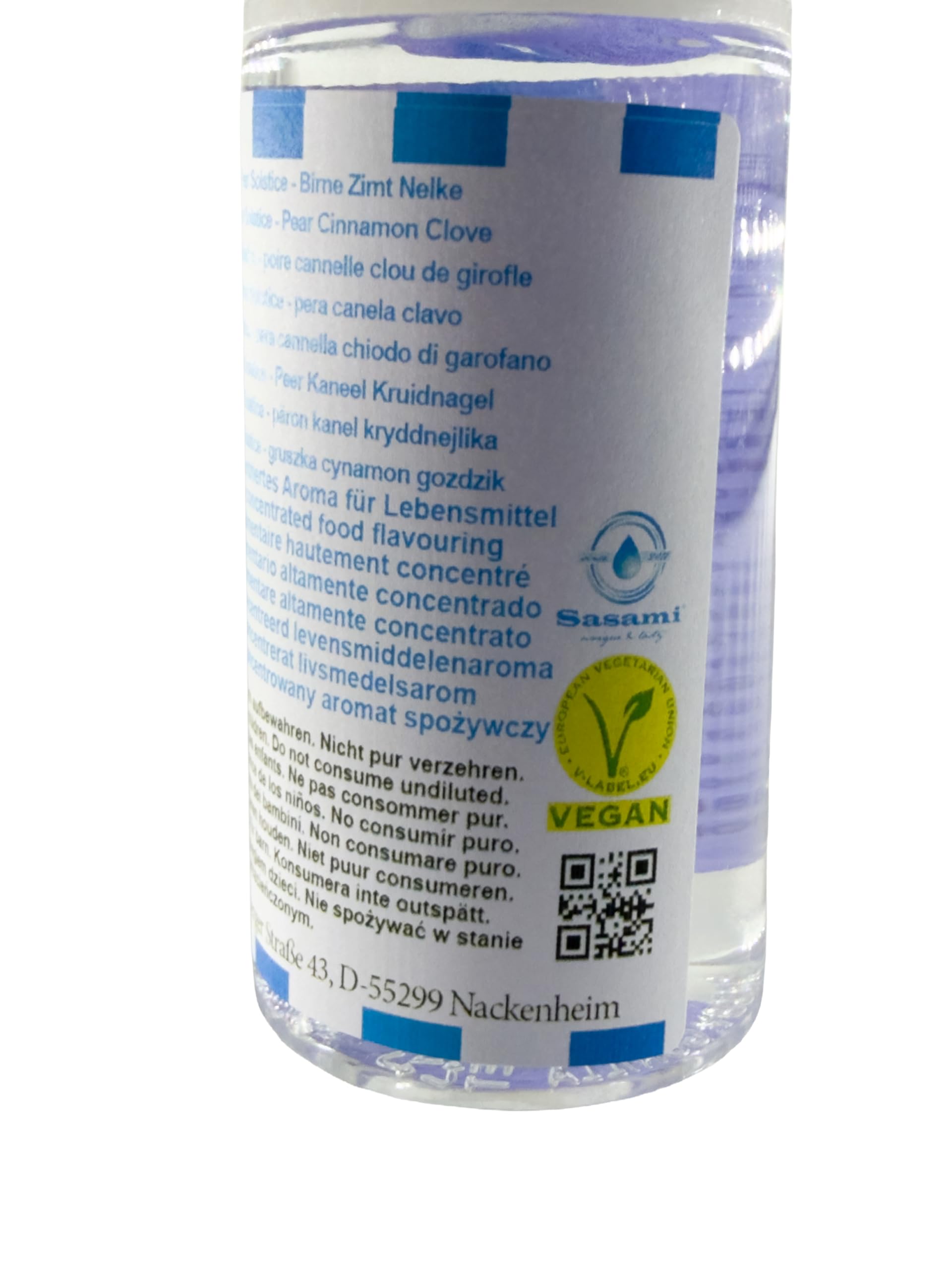 Pear Solstice - gruszka cynamon goździk Aromat Koncentrat - wegański - Sasami - 100ml
