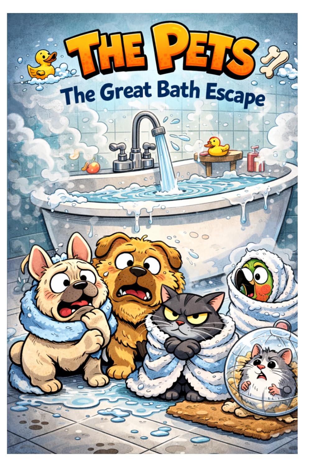 The Pets - Chapter 3 & 4 - Breakfast Disaster & The Great Bath Escape: A book about kindness, effort and good intentions, self-care, discipline and responsibility (Chapters 1-7)