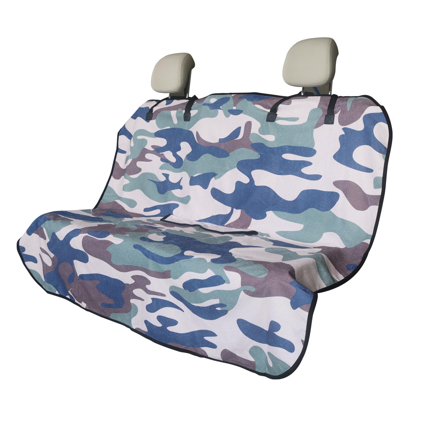 nbnhxnff Car Seat Cover (Camouflage, 1pcs Rear Seat)