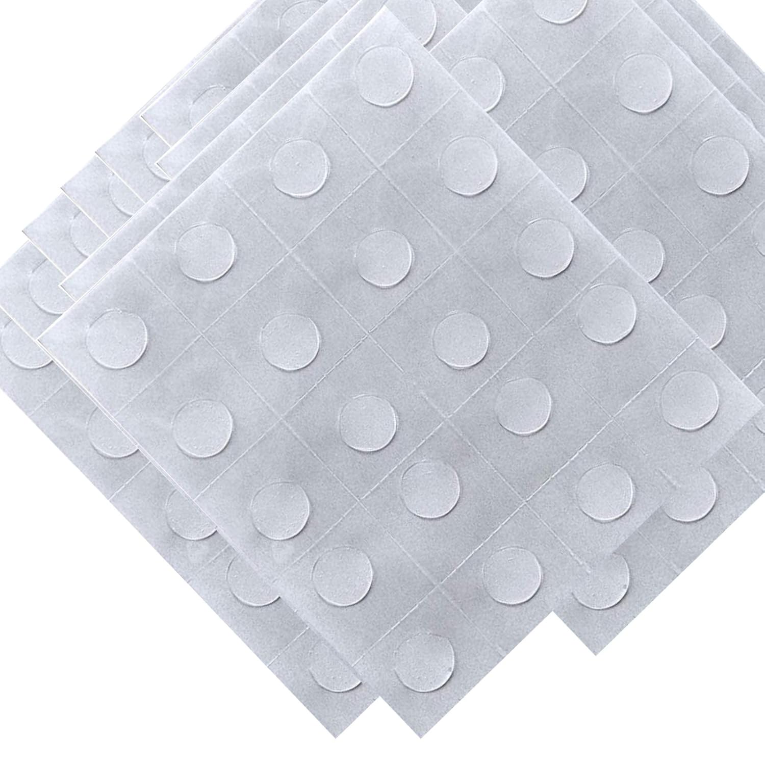 400PCS Clear Dots Glue Removable Double Sided Adhesive Dots