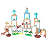 Newly Licensed Angry Birds Toys Playsets Build N’ Launch Construction Brick Assembly Building Blocks Sets Pig City Strike 2 Takedown Space Planet Game Catapult Slingshot Gift Box 97pcs