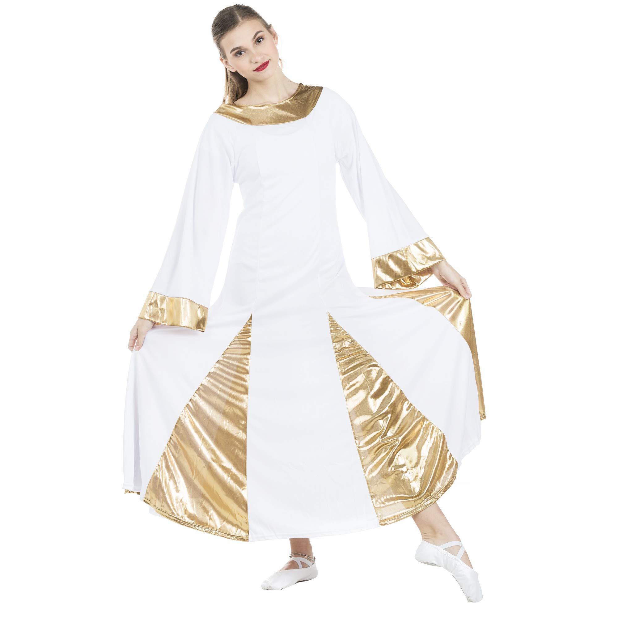Danzcue Womens Praise Robe Dress