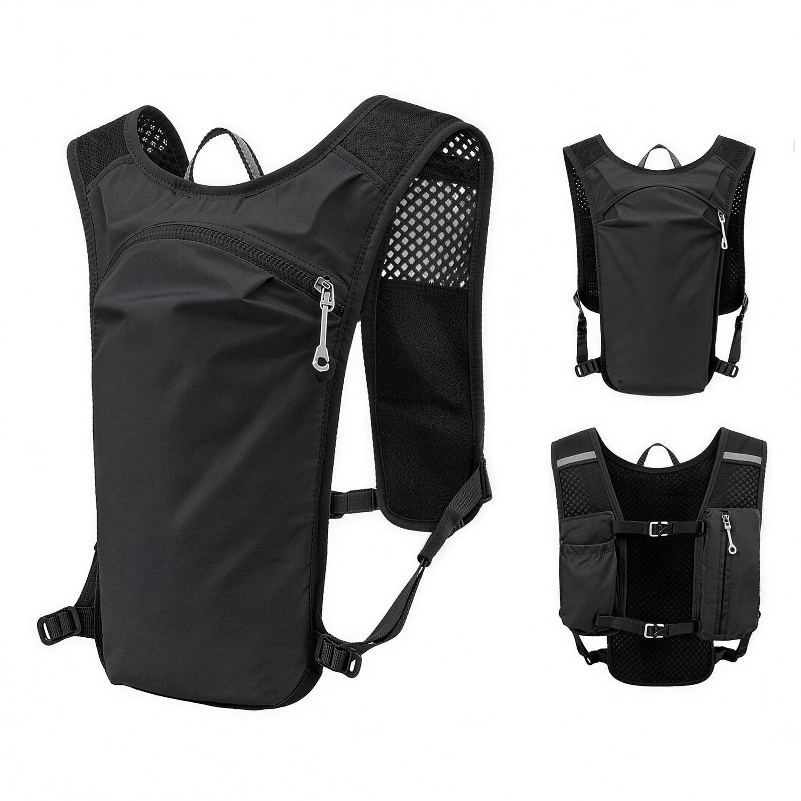 Pxvelcn Running Vest for Women & Men, Running Vest Hydration Backpack