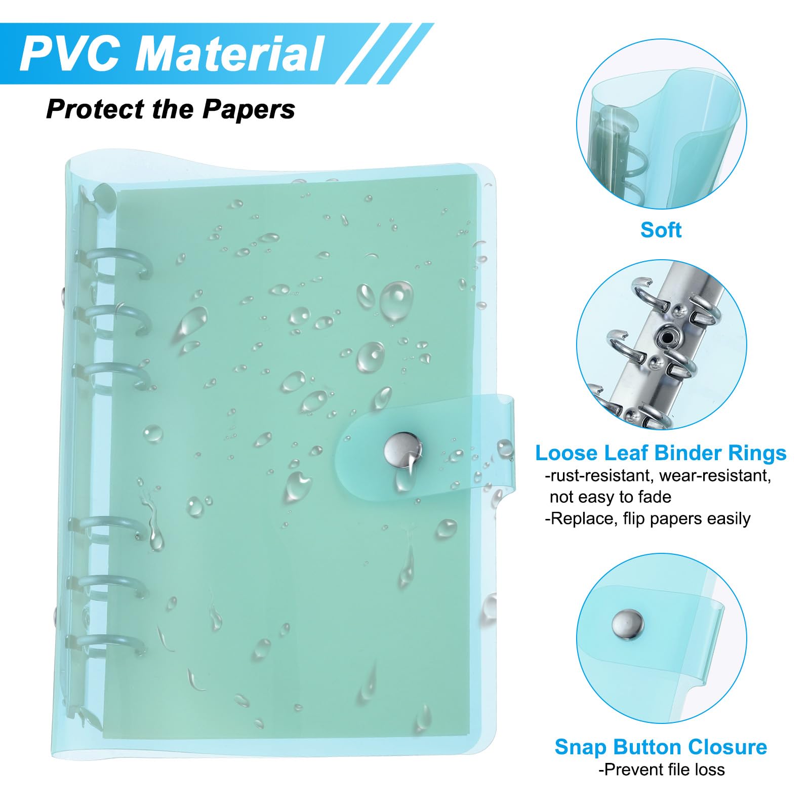 PATIKIL A6 Clear Binder Cover - Image 3